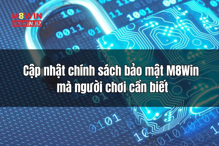 Cập nhật chính sách bảo mật M8Win mà người chơi cần biết