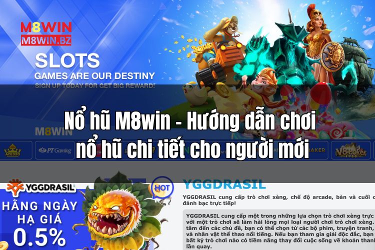 Nổ hũ M8win - Hướng dẫn chơi nổ hũ chi tiết cho người mới