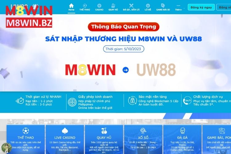 Chơi M8Win - Rinh thưởng, phát tài cùng nhà cái